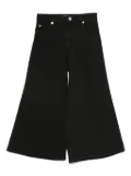 Missoni Kids zigzag-embroidered trousers - Black