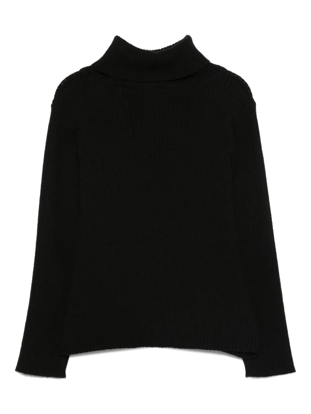 PUCCI Junior ribbed high-neck sweater Zwart