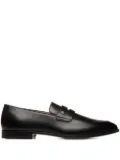 Bally penny-slot leather loafers - Black
