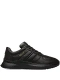 Bally Outline grained leather ribbon sneakers - Black