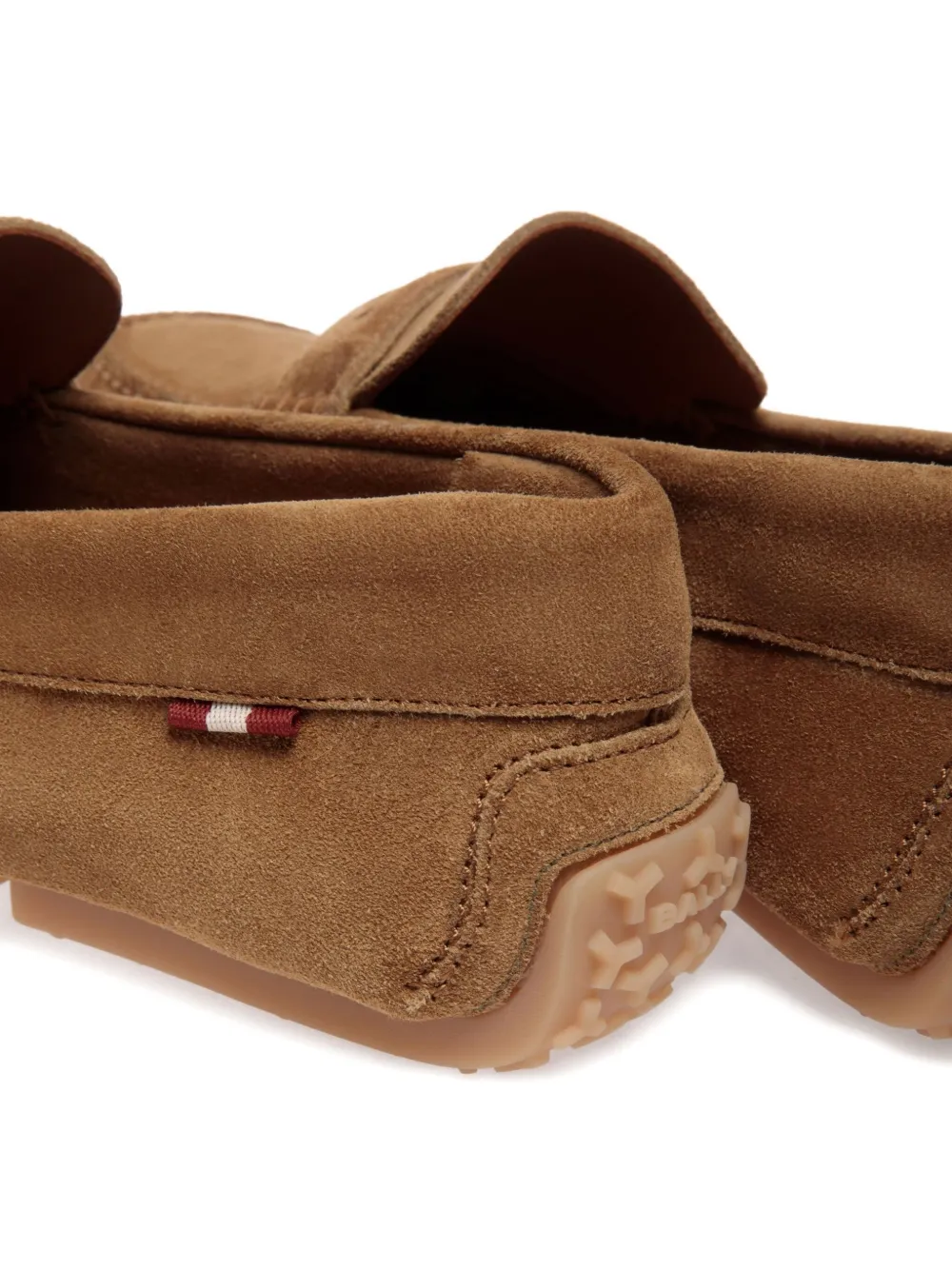 Bally suede loafers Brown