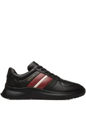 BALLY スニーカー Bally Raise Leather Sneakers | Black | FARFETCH