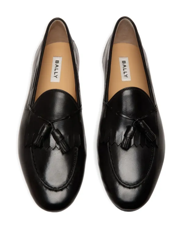 BALLY タッセルローファー Bally タッセル ローファー | ブラック | FARFETCH JP