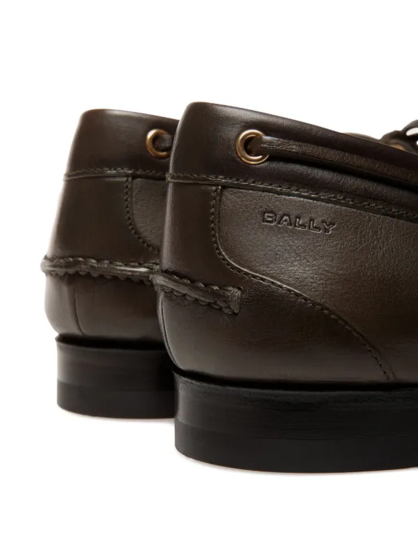 BALLY ブラウン 革靴 Bally レザー ダービーシューズ | ブラウン | FARFETCH JP
