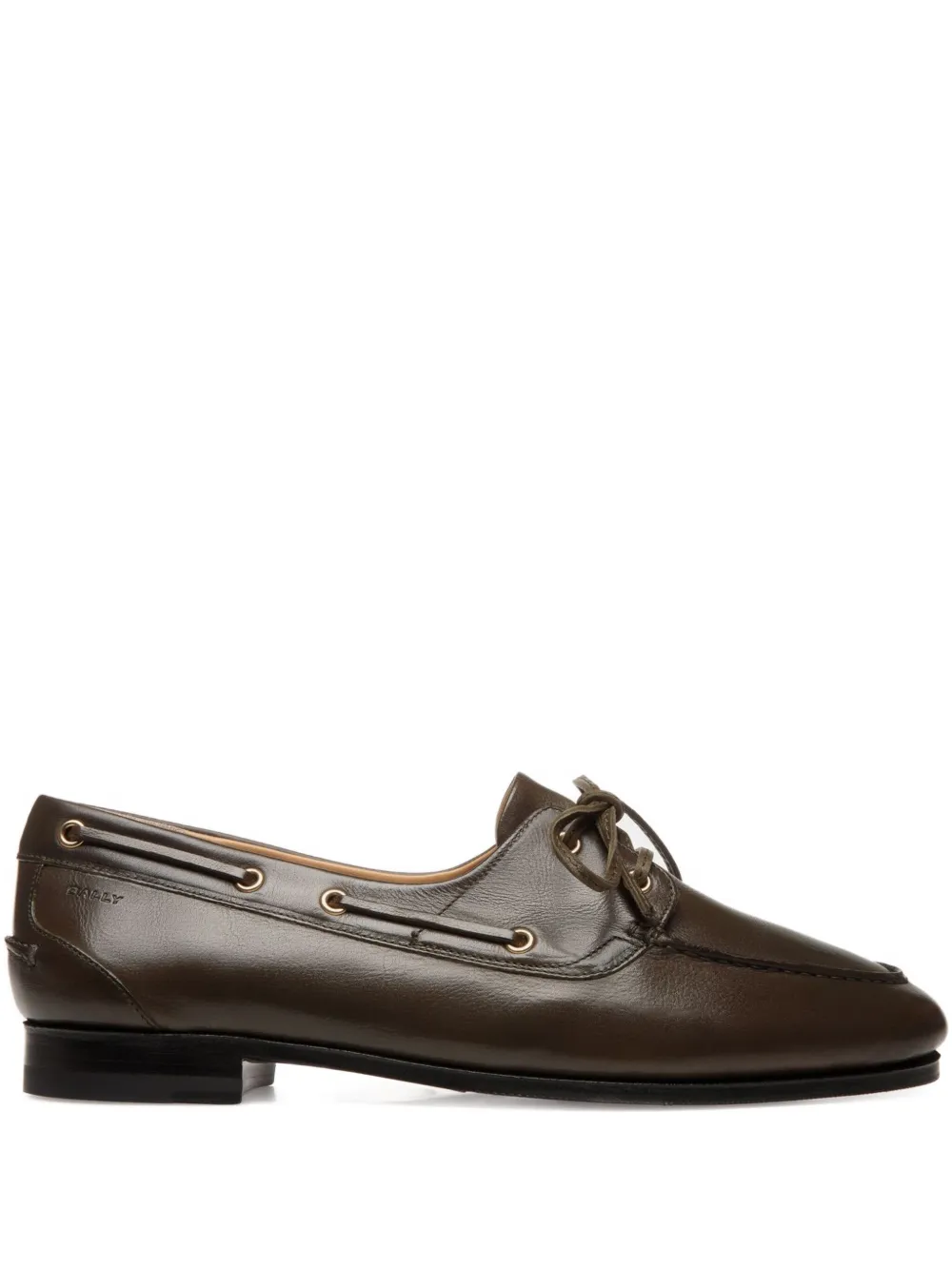 Bally Leren derby schoenen Bruin