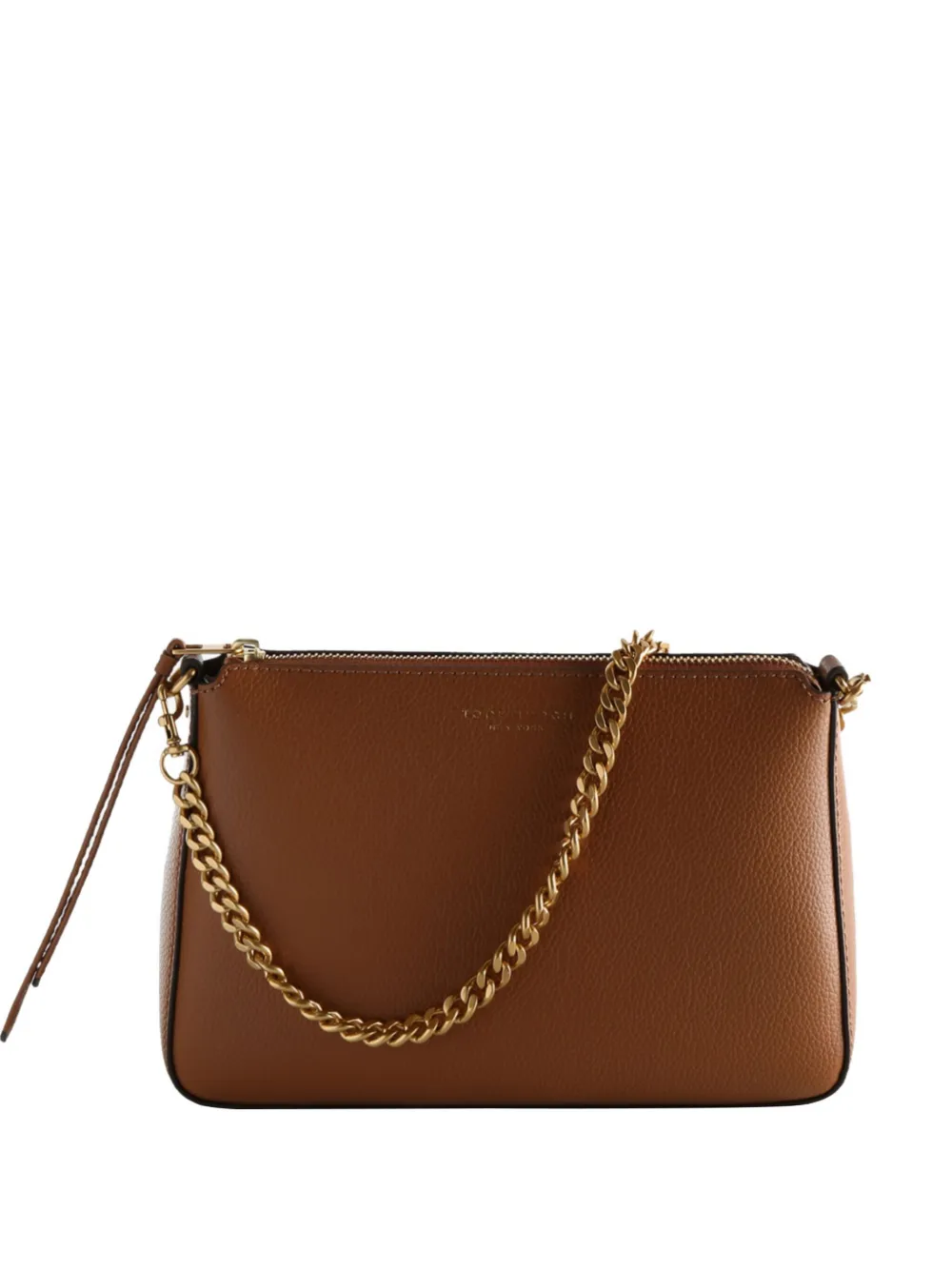 Tory Burch Perry Chain-strap Leather Shoulder Bag In Brown