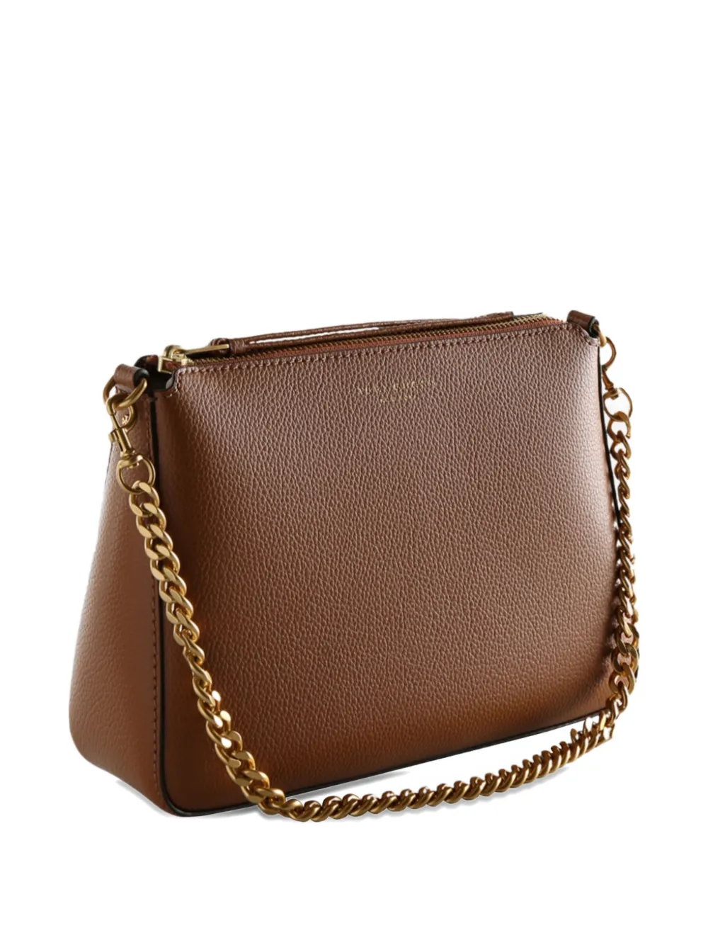 Tory Burch Perry Chain-strap Leather Shoulder Bag In Brown