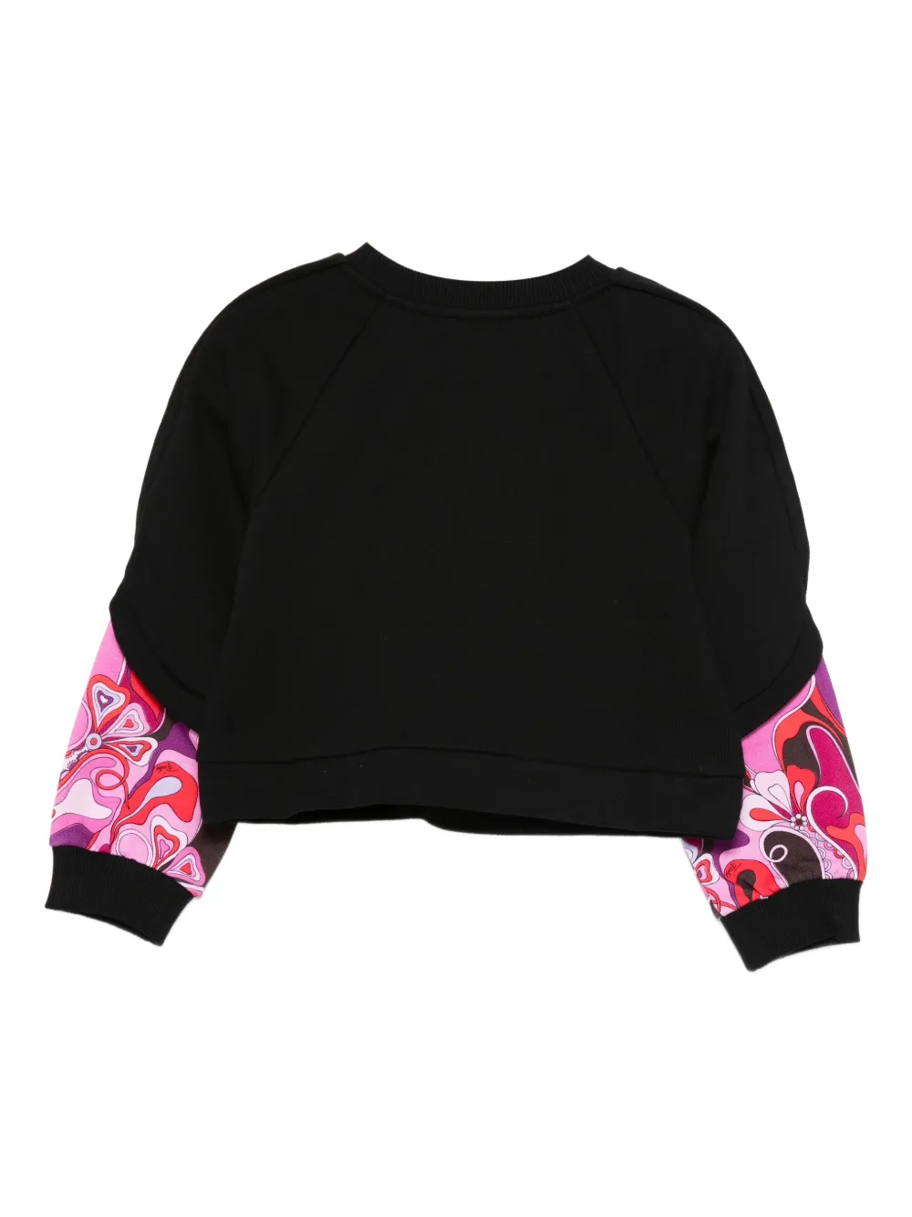 PUCCI Junior contrast-sleeve sweatshirt | Girls Hoodies & Sweatshirts | Image 2