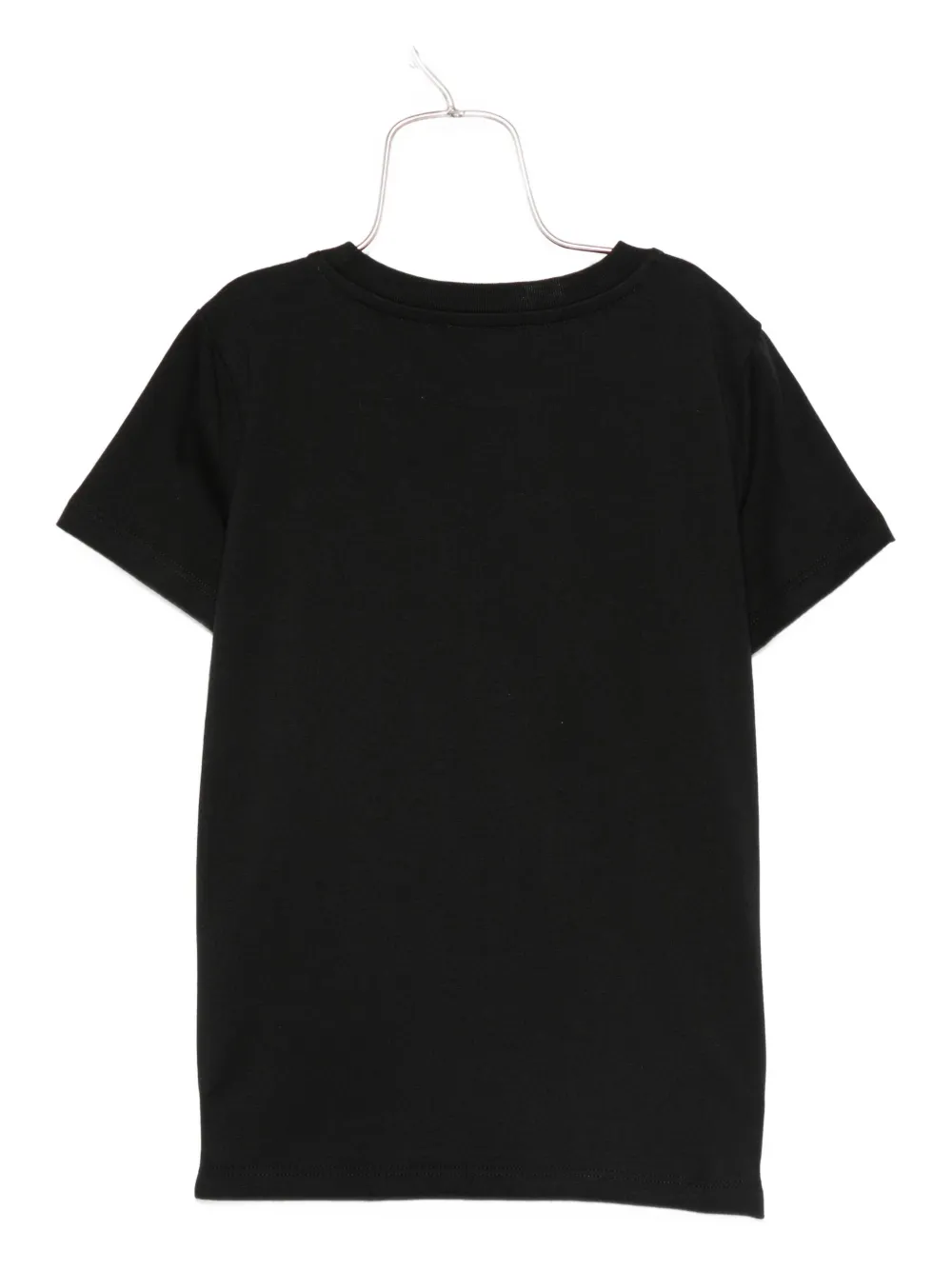 PUCCI Junior logo-embellished paisley print T-shirt Zwart