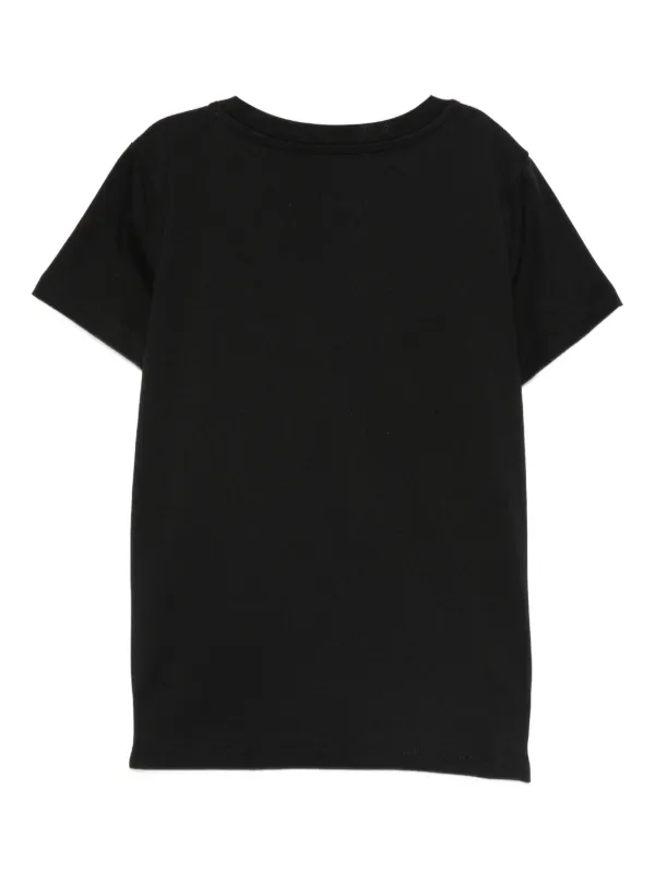 ruffle-trimmed cotton dress