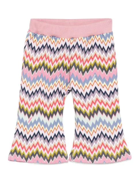 Missoni Kids zig-zag trousers