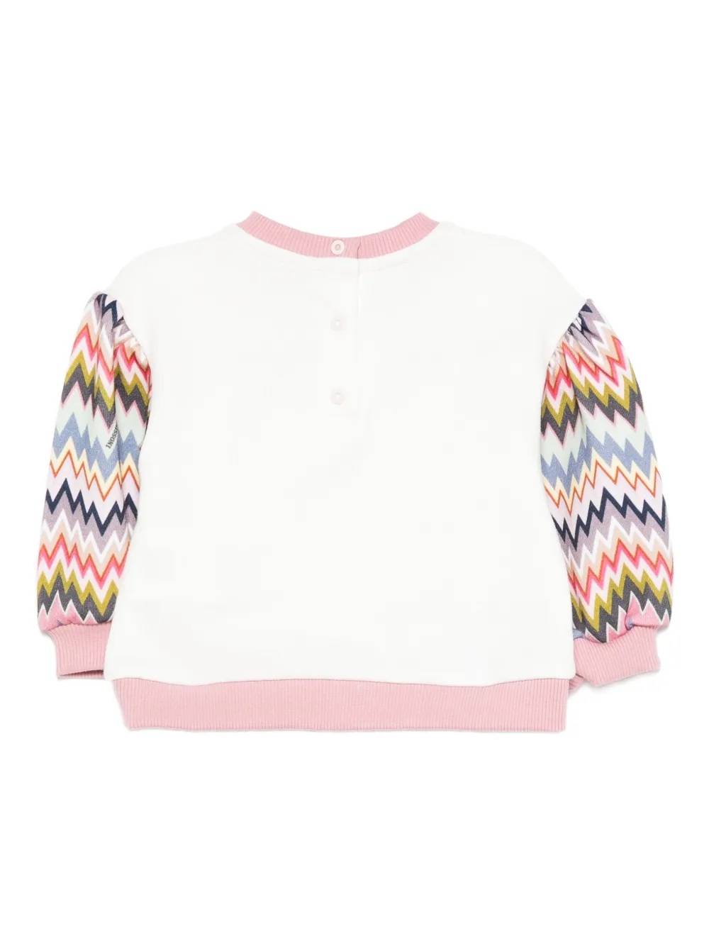 Missoni Kids zig-zag sleeve sweatshirt | Jumpers & Sweatshirts | Image 2