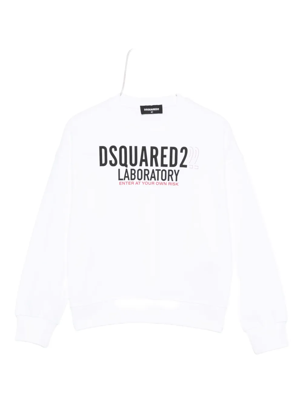 Dsquared2 Logo-print Sweatshirt In White