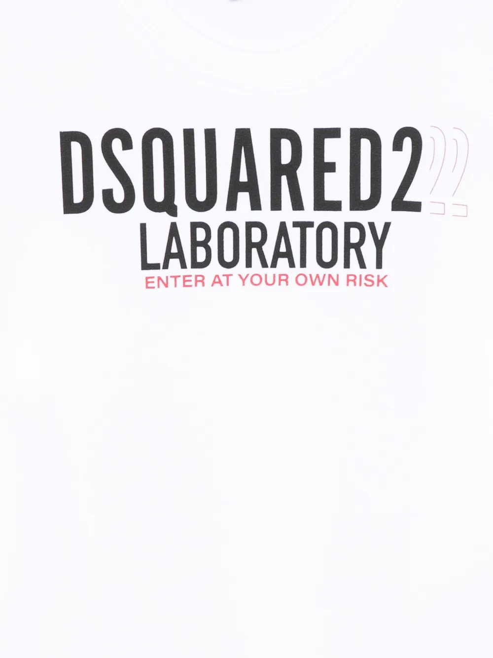 DSQUARED2 KIDS Sweater met logoprint Wit