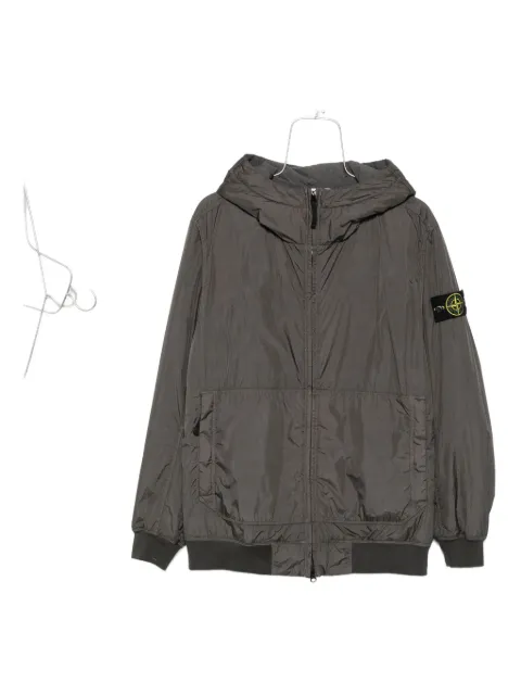 Stone Island hooded panelled jacket