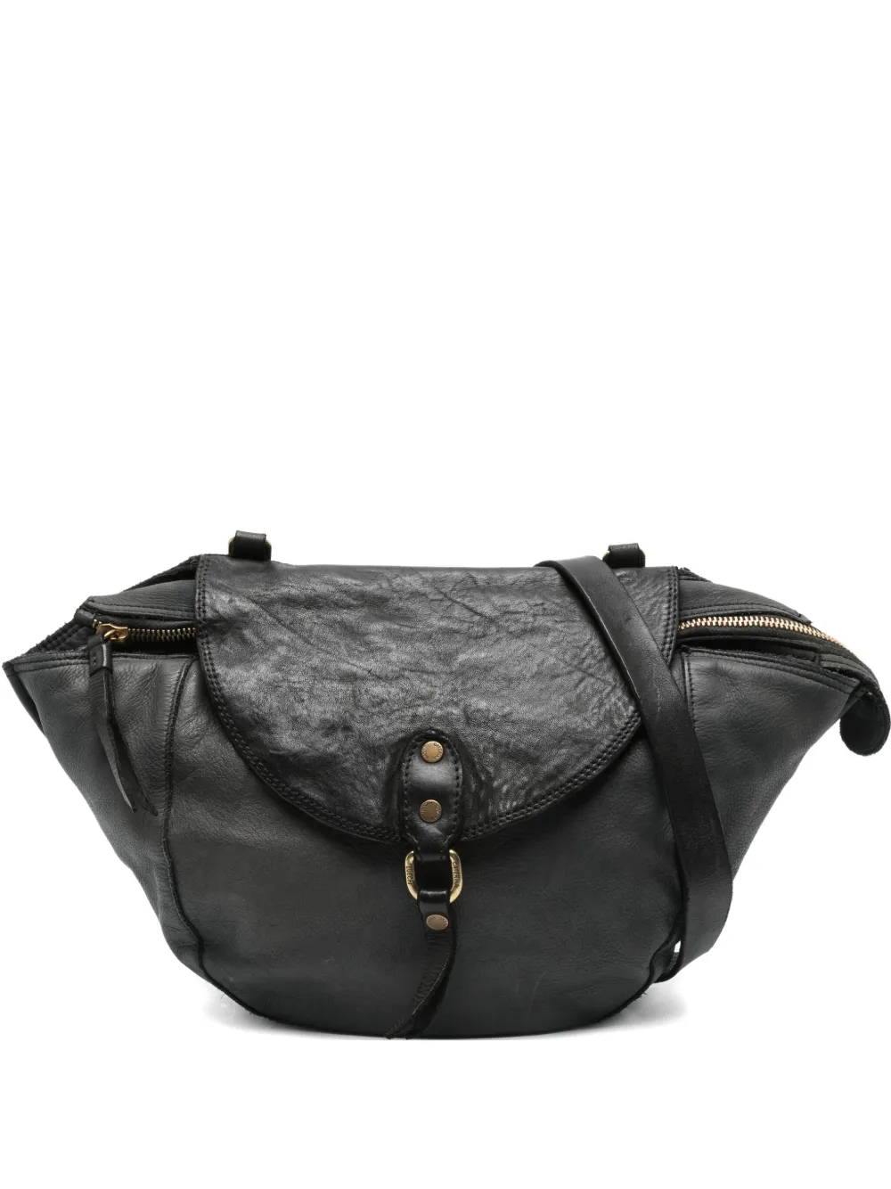 Caterina Lucchi flap-pocket leather satchel | Black | Image 1