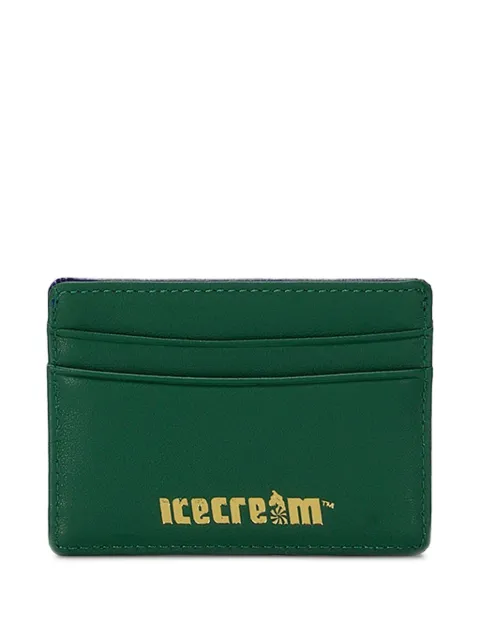 ICECREAM running-dog leather card holder