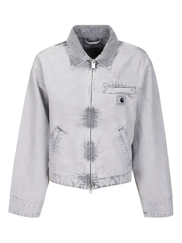 Carhartt WIP W' Emery クロップドジャケット | グレー | FARFETCH JP