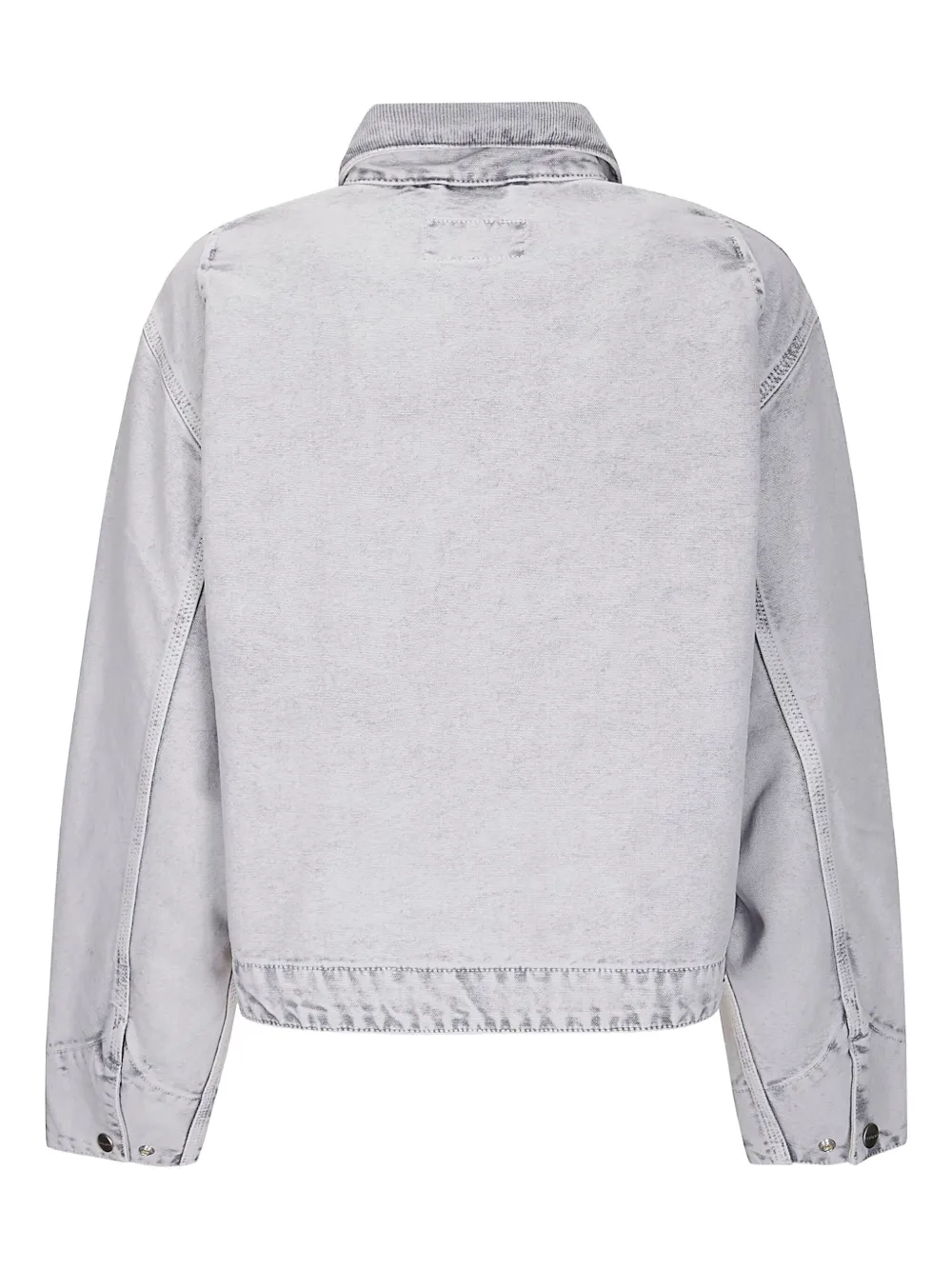 Carhartt W' Emery Zip-front Cropped Jacket In Gray