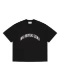 MKI Miyuki Zoku arc-logo T-shirt - Black