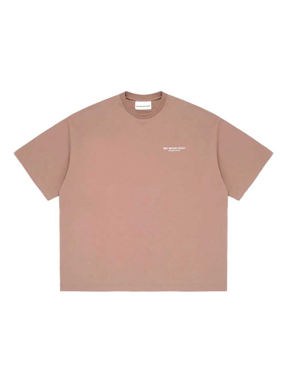 MKI Miyuki Zoku logo-print T-shirt | Neutrals | Image 1