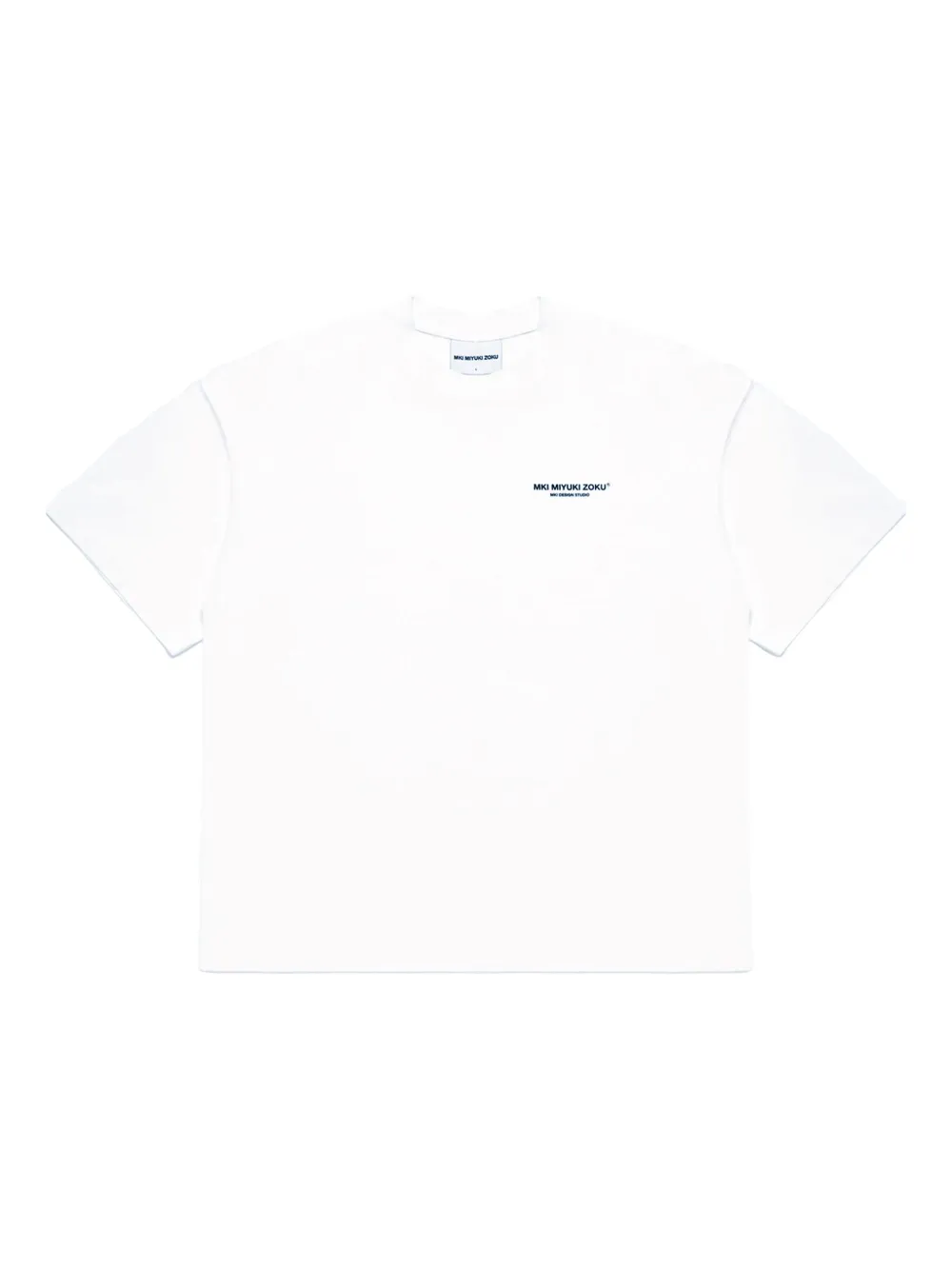MKI Miyuki Zoku logo-print T-shirt | White | Image 1