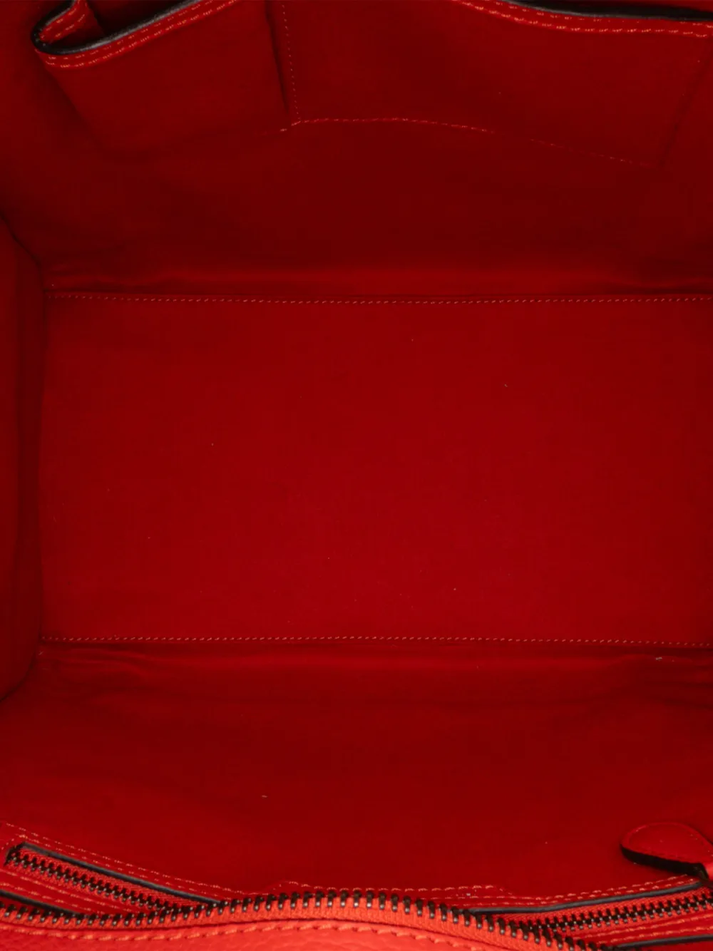 Pre-owned Celine 2012 Mini Leather Luggage Tote Bag
