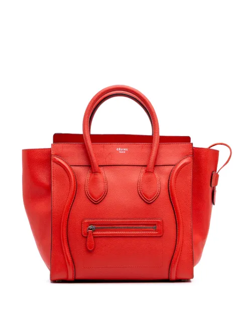 Céline Pre-Owned 2012 Mini Leather Luggage tote bag