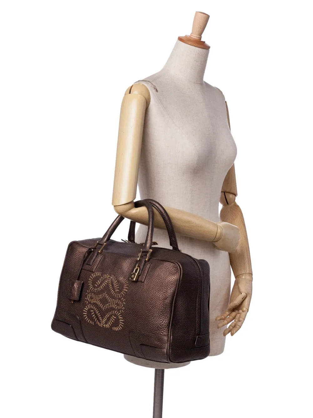Loewe Pre-Owned 2006 Leather Amazona 36 handbag | Pre-Owned | Image 2