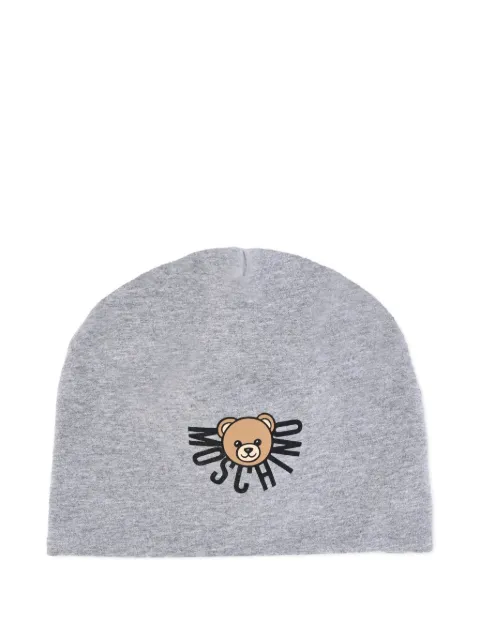 Moschino Kids Teddy Bear-logo beanie