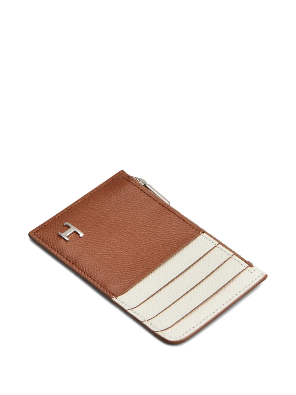 Tod's Pasjeshouder met ritssluiting Bruin