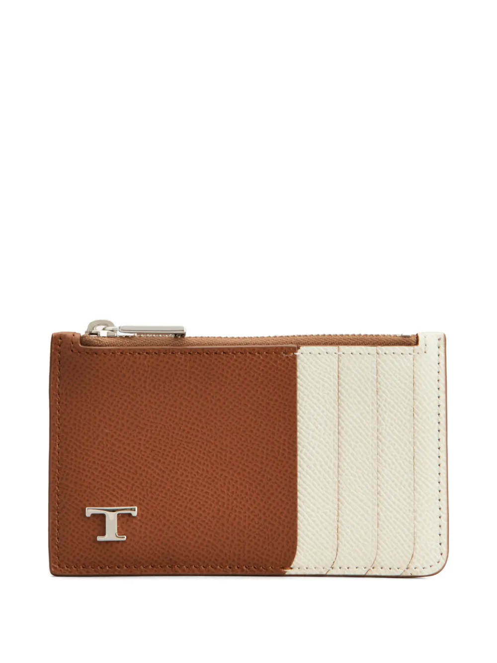 Tod's Pasjeshouder met ritssluiting Bruin