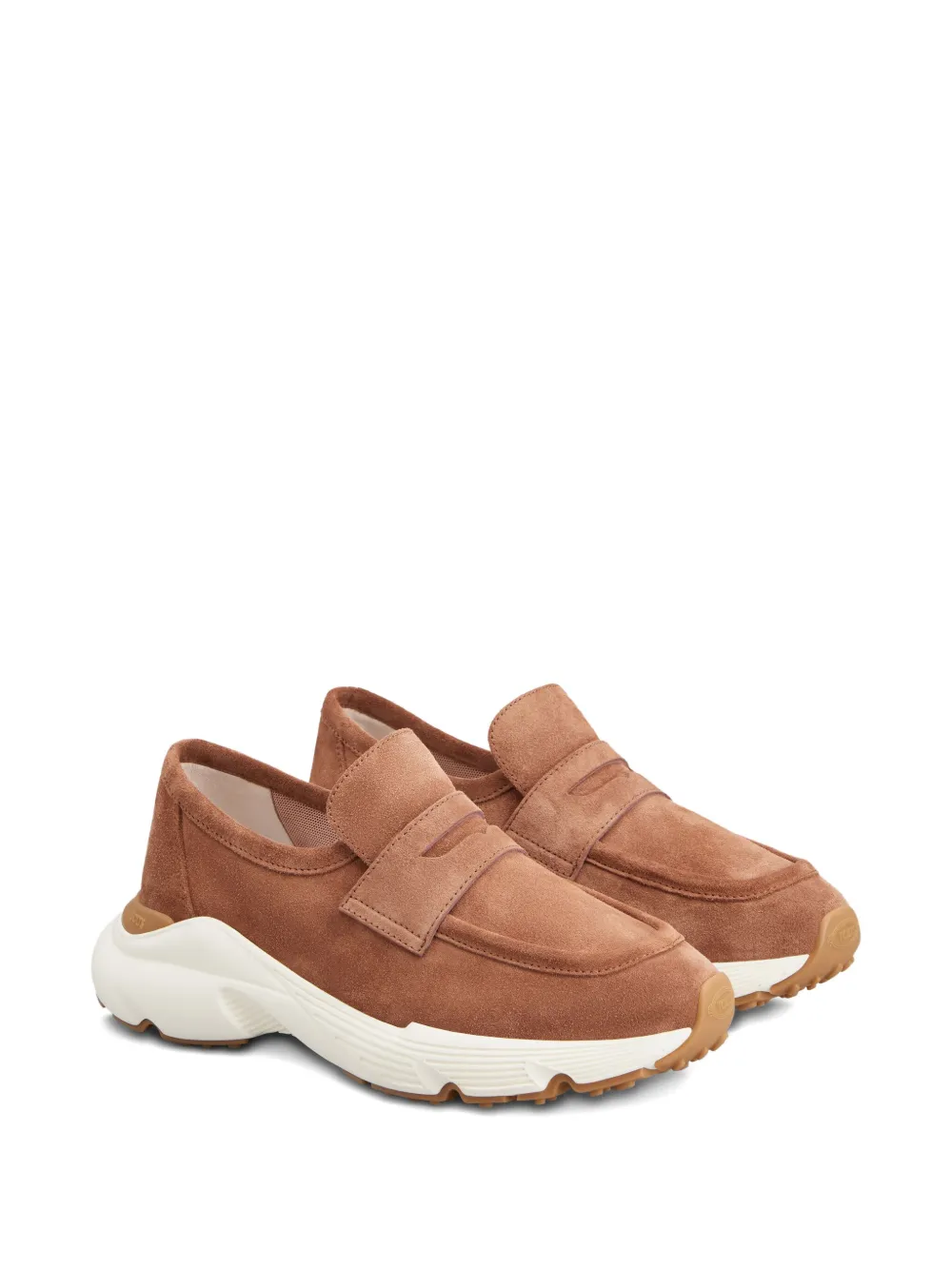 Tod's Suède loafers - Bruin