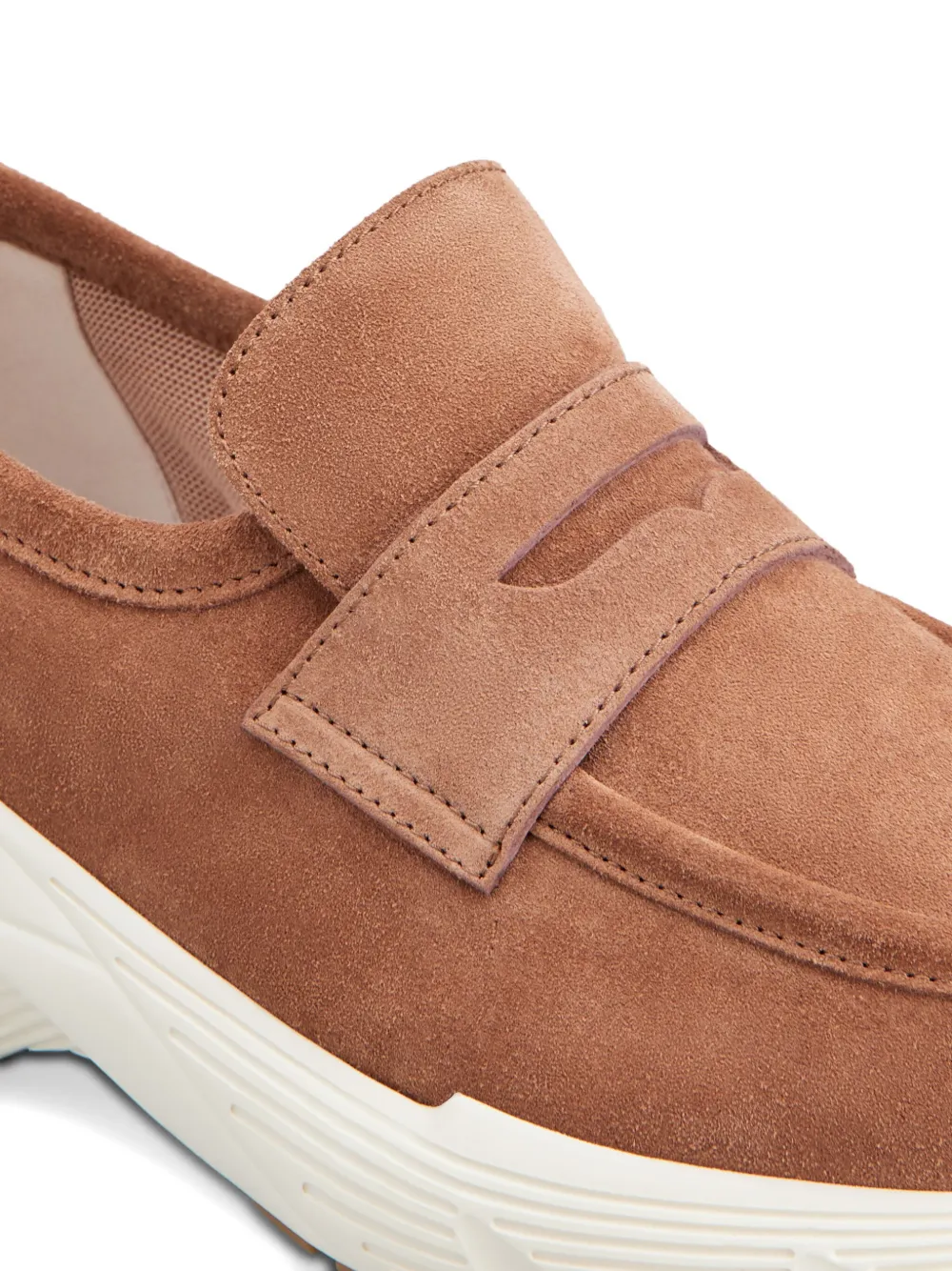 Tod's Suède loafers Bruin