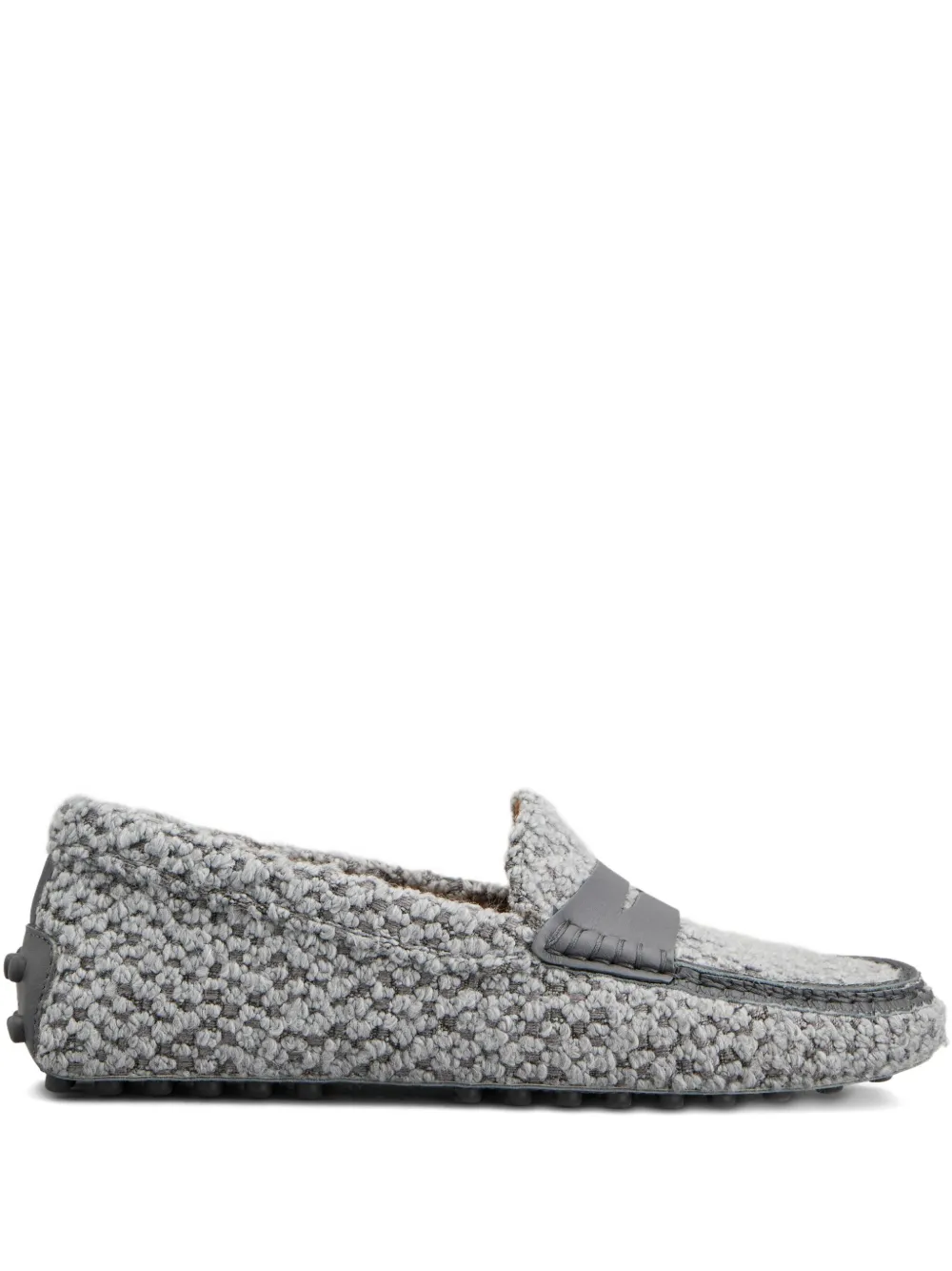 Tod's Leren loafers Grijs