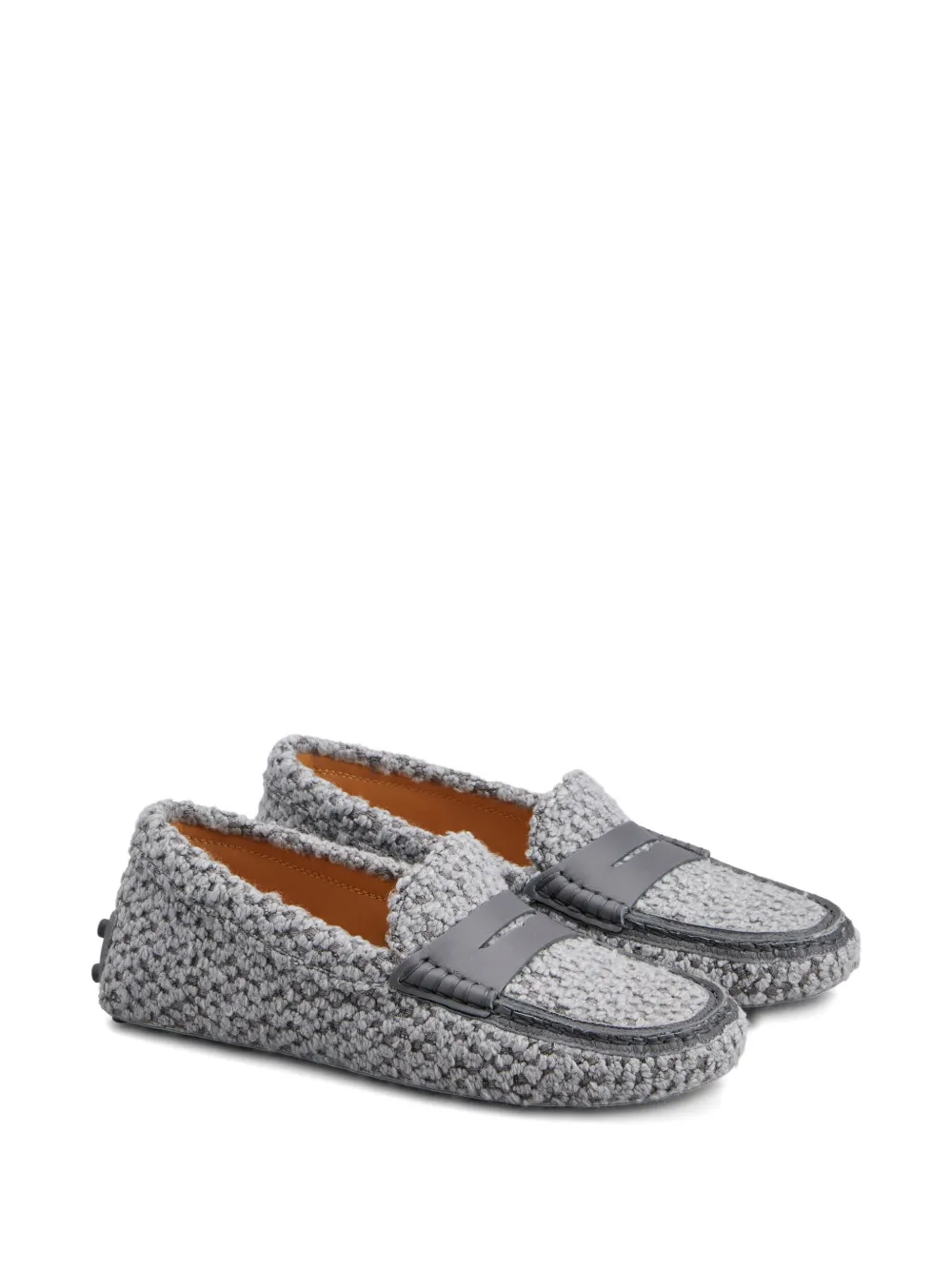 Tod's Leren loafers Grijs