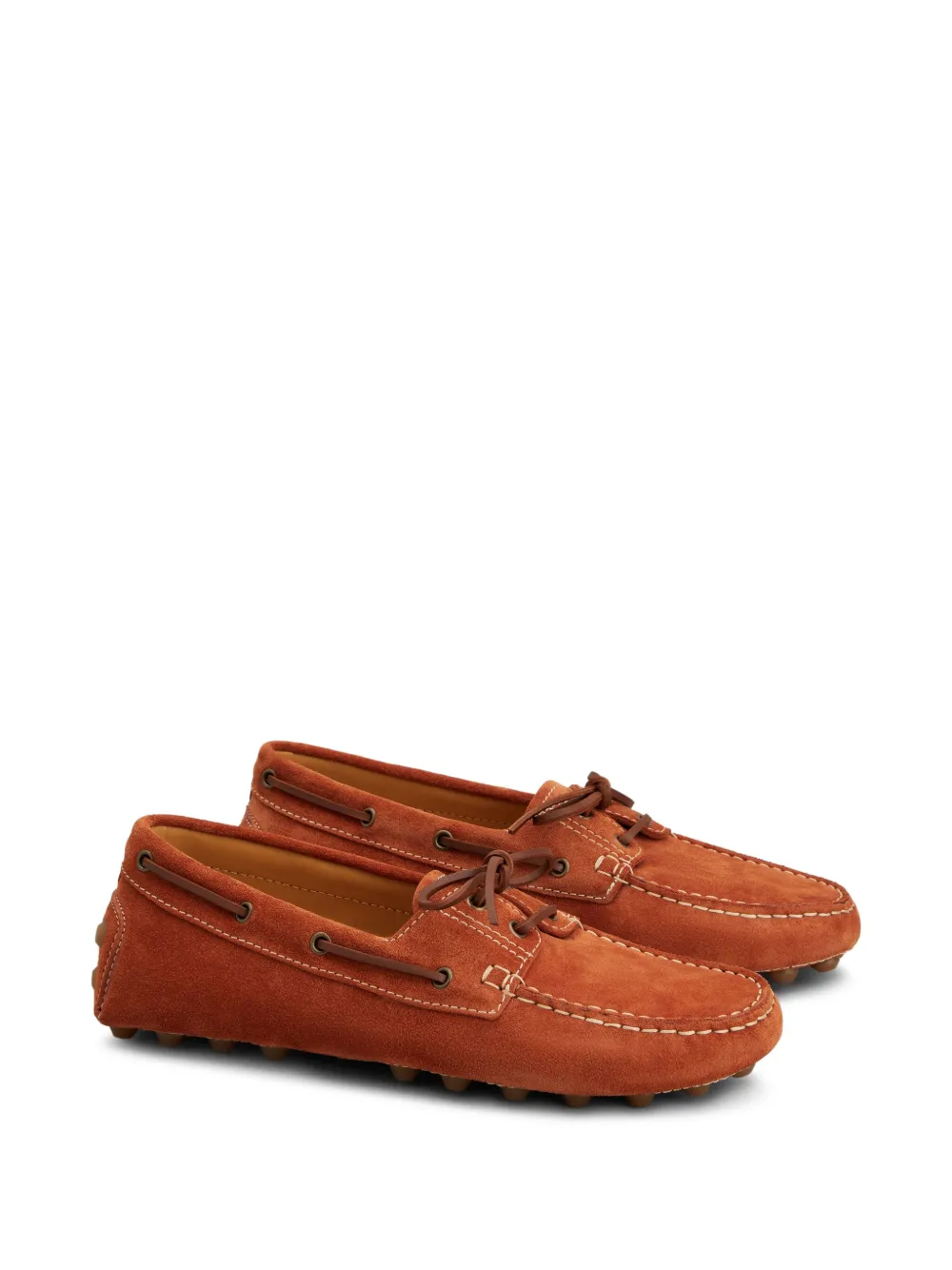Tod's Suède loafers - Oranje