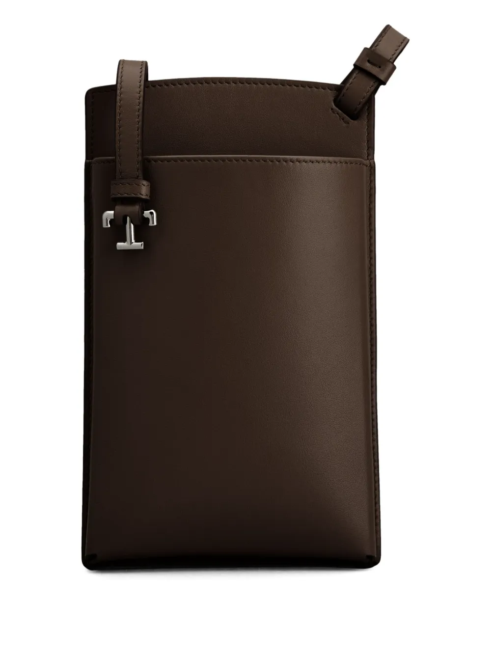 Tod's Medium leren telefoonhoesje Bruin
