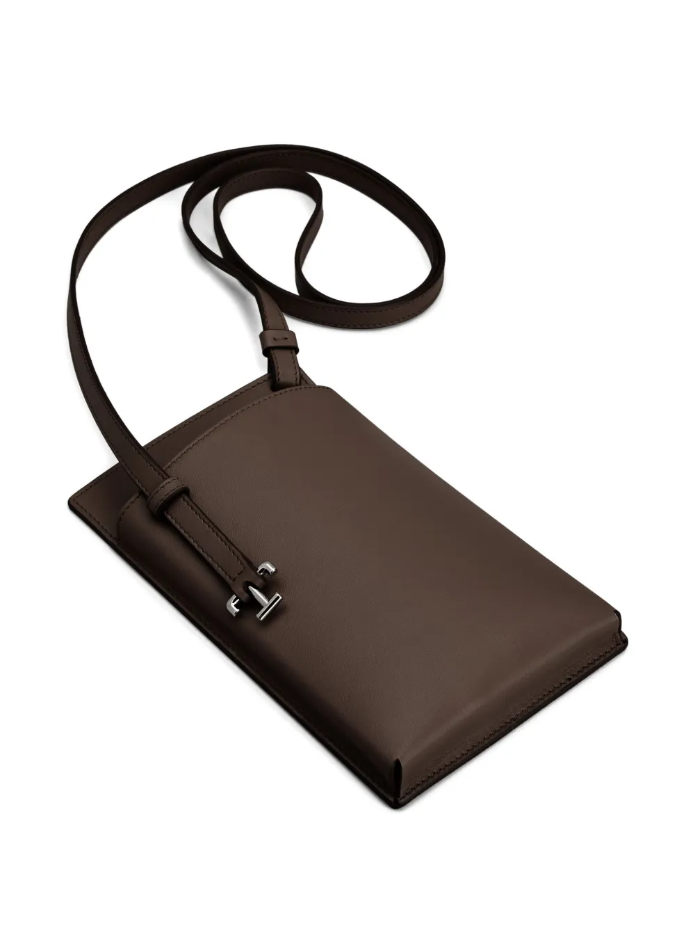 Tod's Medium leren telefoonhoesje Bruin