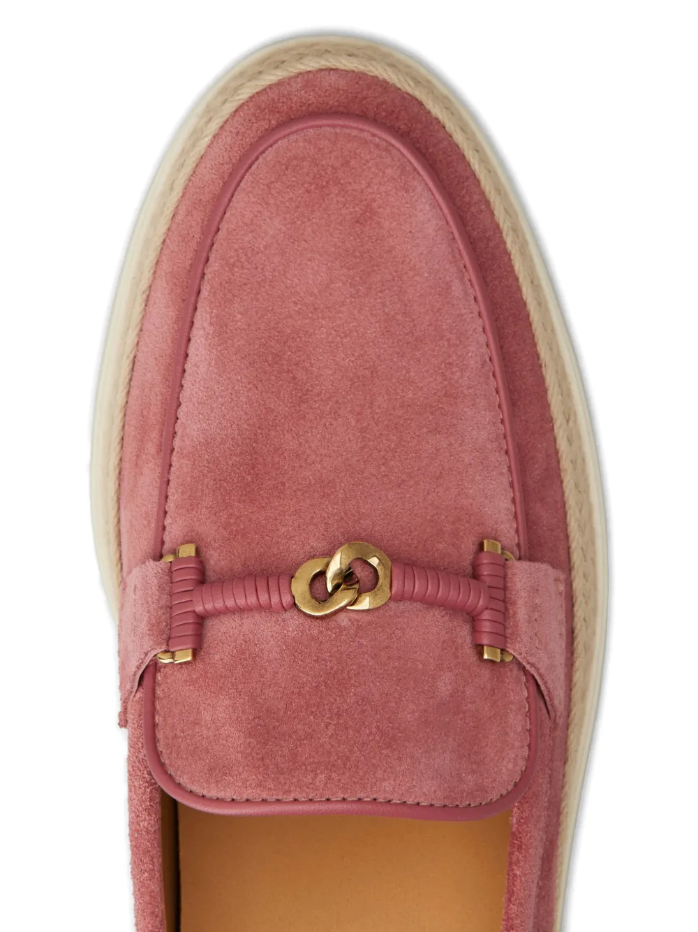 Tod's Suède loafers Roze