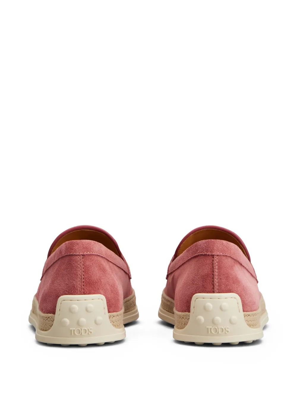 Tod's Suède loafers Roze