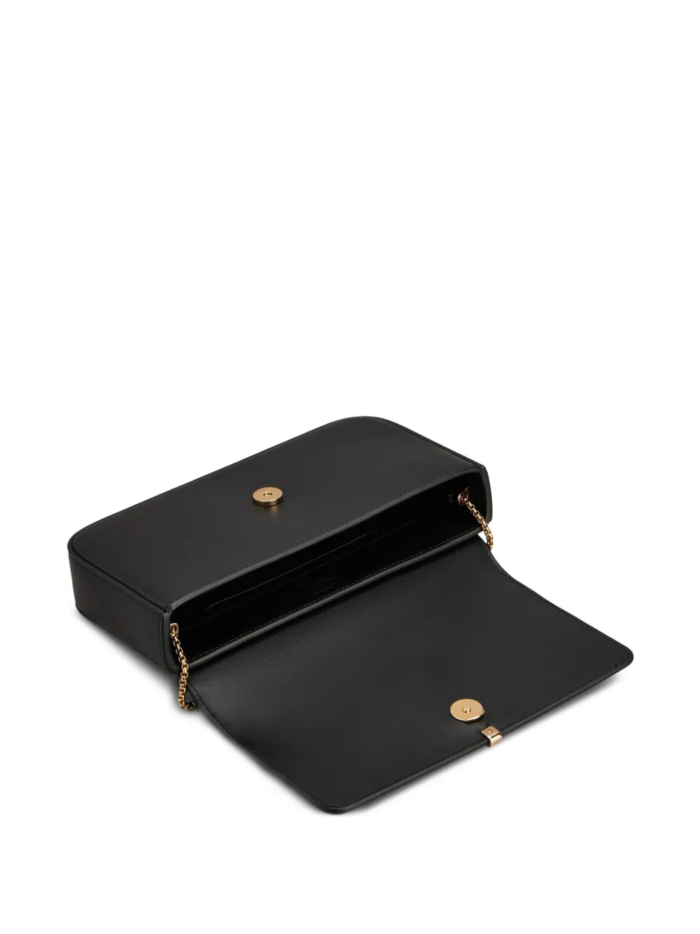 Tod's Mini-tas met kettingbandje en logoplakkaat Zwart