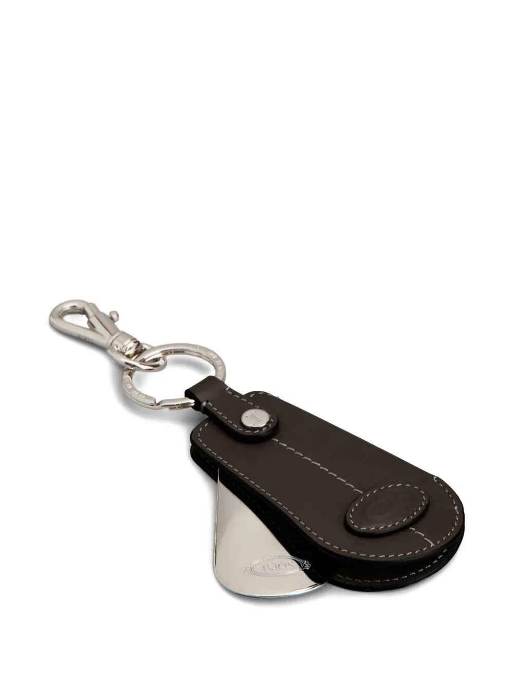Tod's Leren sleutelhanger Bruin