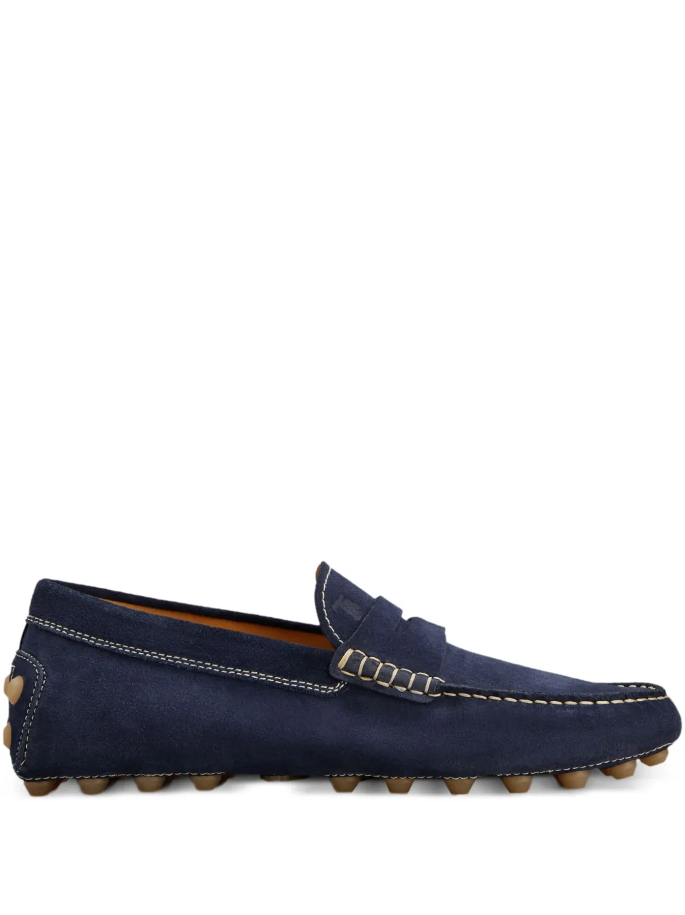 Tod's Gommino Bubble suède loafers Blauw