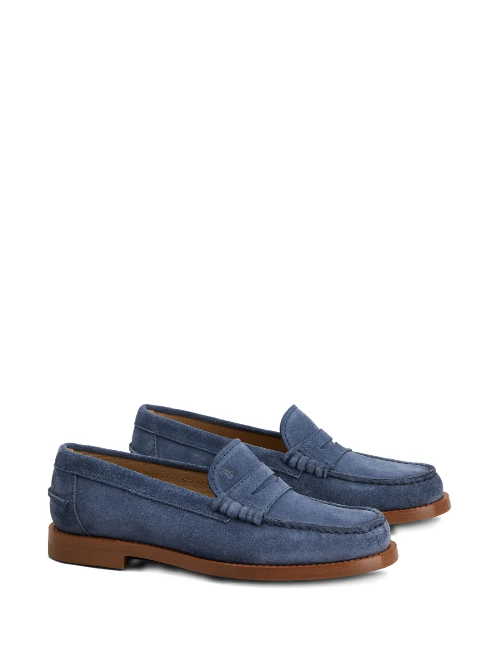 Tod's suede loafers - Blauw