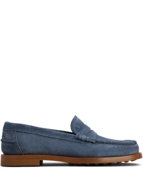 Tod's suede loafers