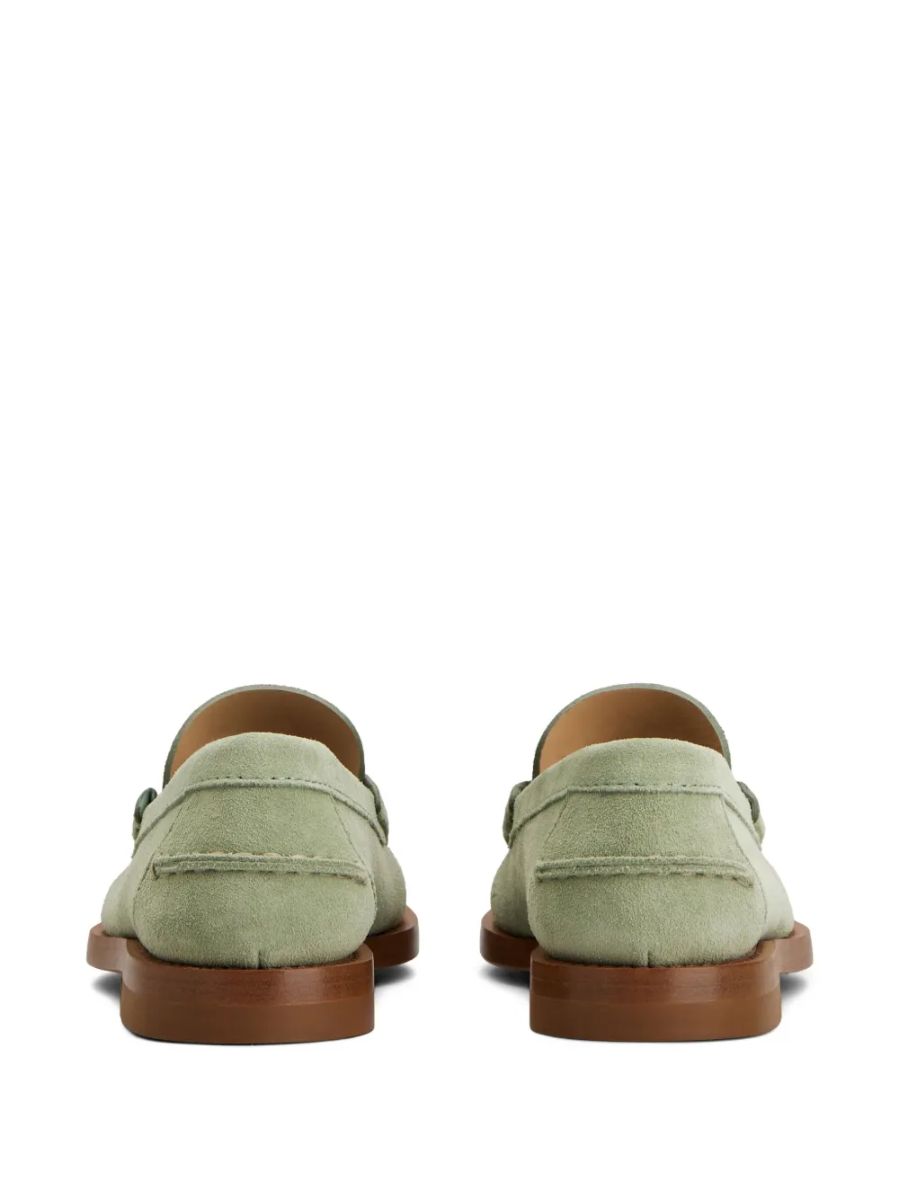 Tod's Suède loafers Groen