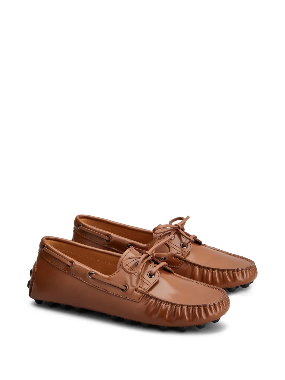 Tod's Gommino suède loafers Bruin