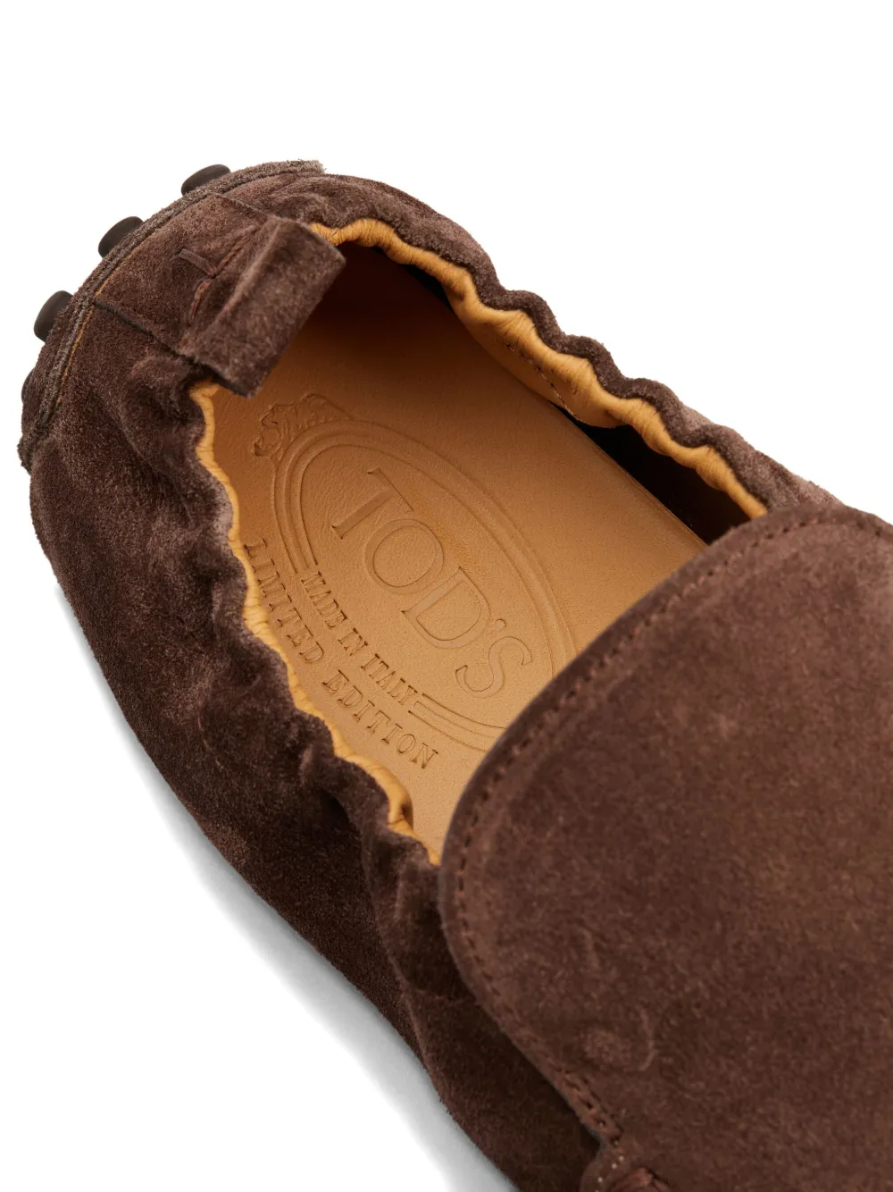 Tod's Loafers met bewerkte details Bruin