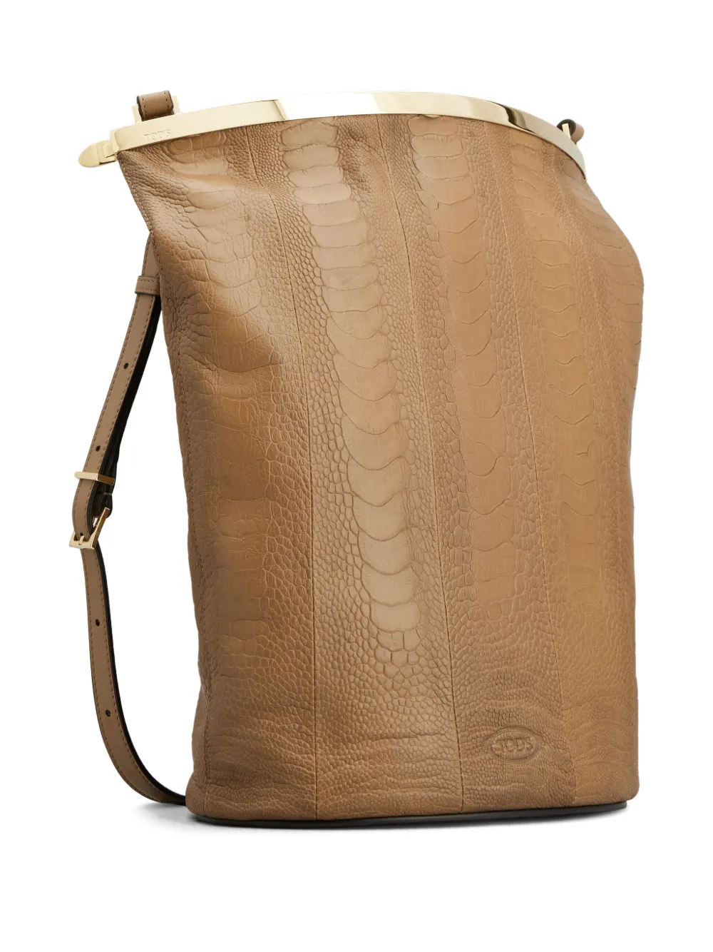 Tod's Magenta medium bucket-tas Beige